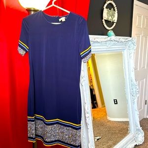 Navi blu floral MICHAEL KORS size M